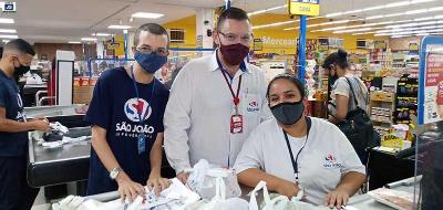 Colaboradores do So Joo Supermercados ganham convites para o Cine 14 Bis