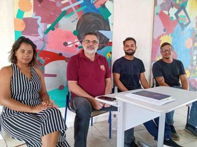 Entrevista coletiva sobre a vinda da Fundao de Artes de Ouro Preto para Guaxup