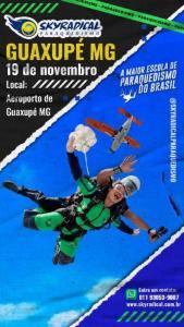 Sky Radical Paraquedismo ser dia 19, em Guaxup