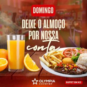 Olympia Country irresistvel para o almoo e a tarde especial