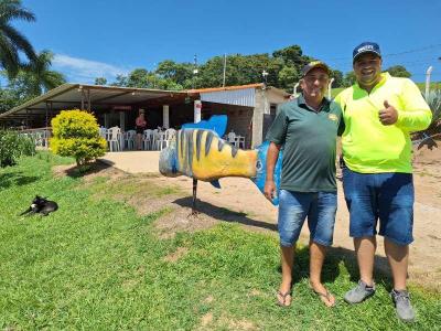 Em andamento, 6 Torneio de Pesca Esportiva atrai competidores de nvel nacional ao Pesqueiro Borges