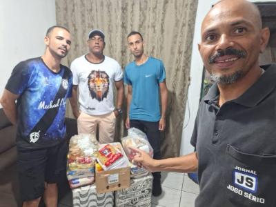 Ao social de esportistas beneficia famlias em dificuldade na cidade de Guaxup