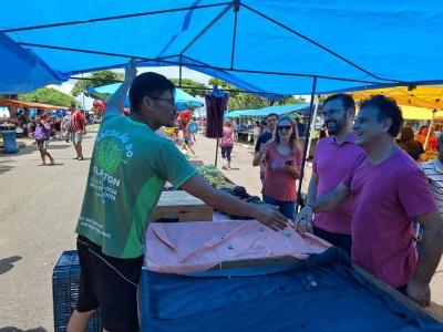 Pr-candidato a prefeito, Dr. verton recebe o apoio do deputado Luizinho