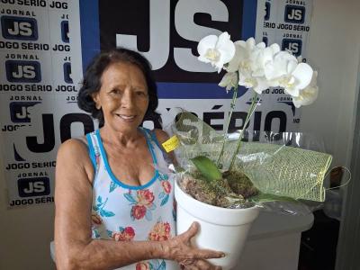 Hoje  dia do aniversrio da dona Sebastiana, representante do JOGO SRIO e do Exrcito do Bem