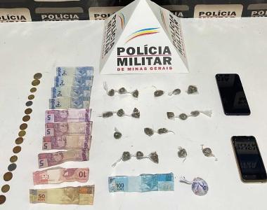 PMs capturam trs suspeitos por envolvimento com drogas em Guaxup