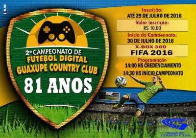 Guaxup Country Club promove, neste fim de semana, campeonatos de pipas e futebol digital
