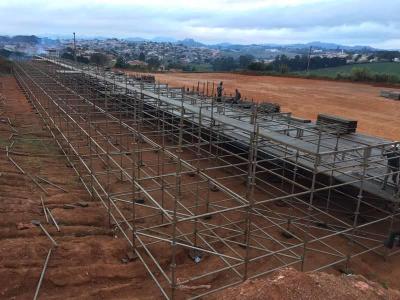 Expoagro Guaxup: montagem das estruturas iniciadas