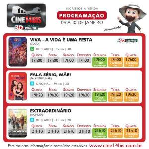 Trs timos filmes em cartaz no Cine 14 Bis de Guaxup