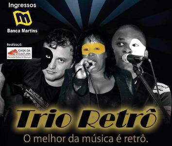 Trio Retr promover o musical 