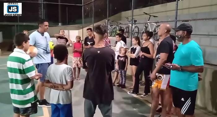 Projeto social Exrcito do Bem  reforado com oficina gratuita de voleibol