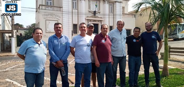 Candidatos Rafael Simes e Antonio Carlos Arantes participam do programa DE CARA COM O POVO