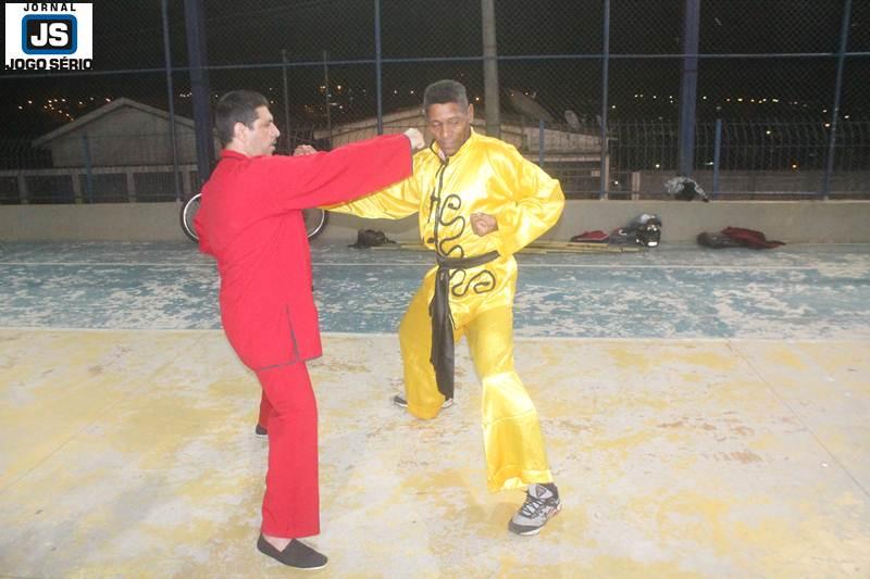 Atletas do Exrcito do Bem participam de avaliao de Kung Fu