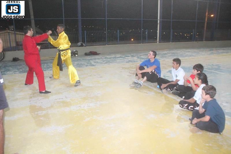 Atletas do Exrcito do Bem participam de avaliao de Kung Fu