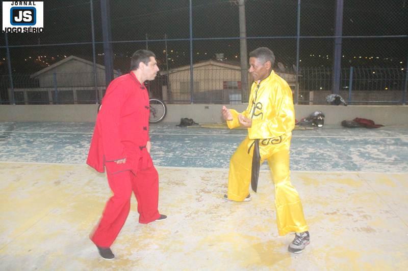 Atletas do Exrcito do Bem participam de avaliao de Kung Fu