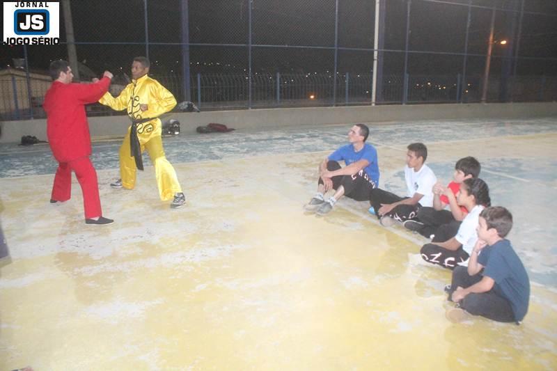 Atletas do Exrcito do Bem participam de avaliao de Kung Fu