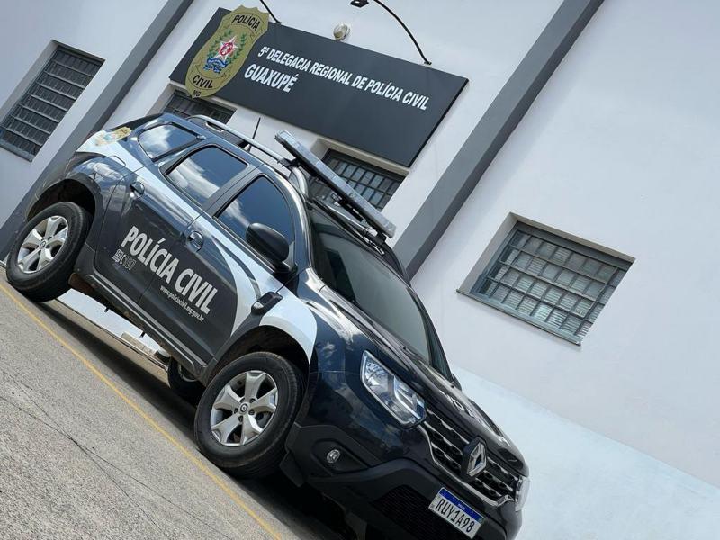  Polcia Civil prende suspeito de furto qualificado em rea pblica do municpio