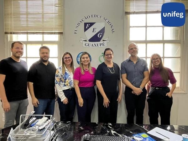 UNIFEG recebe representantes da Prefeitura de Cabo Verde e fortalece parcerias na �rea da sa�de