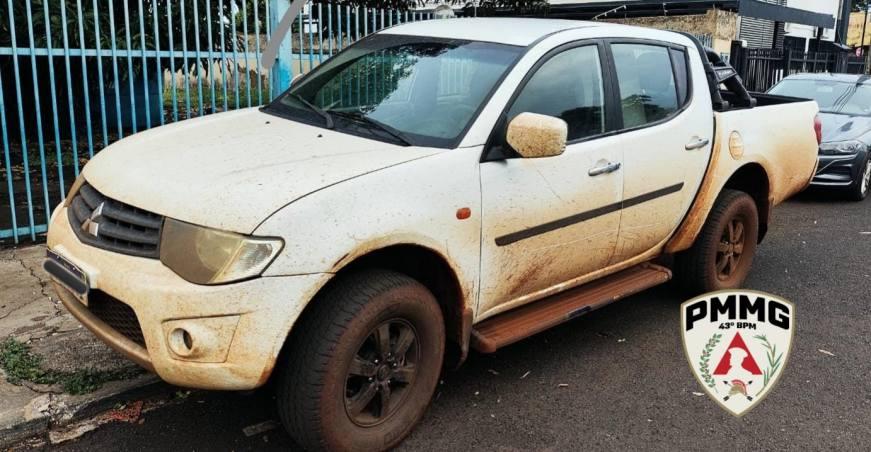 Dois presos em Goi�s ap�s furto de caminhonete no Sudoeste mineiro