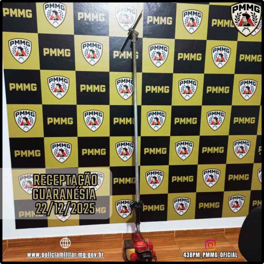 Dois homens s�o presos por recepta��o e equipamento agr�cola furtado � recuperado na zona rural de Guaran�sia