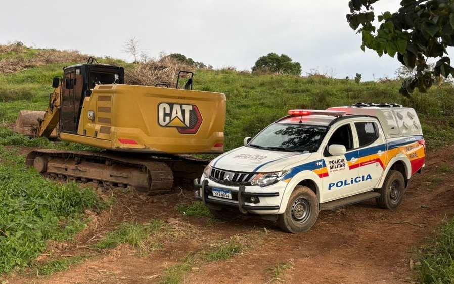 A��o integrada da Pol�cia Militar resulta na pris�o de foragido e na recupera��o de maquin�rios furtados e roubados