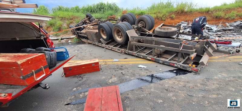 Profissionais da estrada organizam protesto na BR-146 para este s�bado 