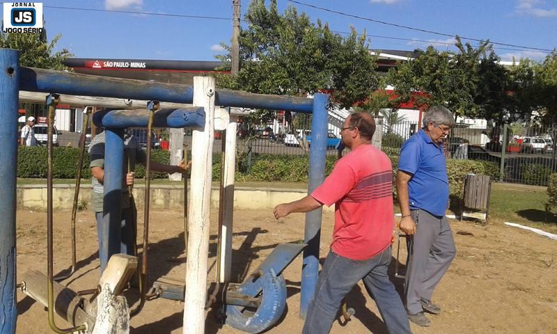 Famlias de Guaxup optam pelo Parque Municipal Mogiana para aproveitar as frias