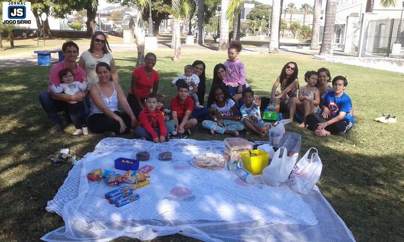 Famlias de Guaxup optam pelo Parque Municipal Mogiana para aproveitar as frias