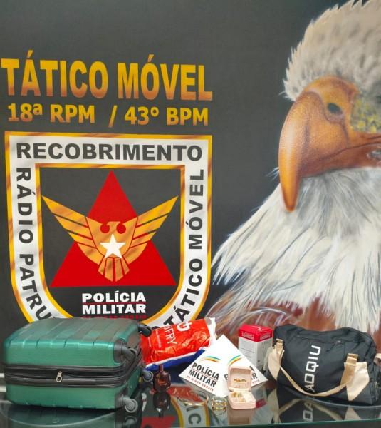 Pol�cia Militar localiza suspeitos e recupera pertences de v�tima em S�o Sebasti�o do Para�so