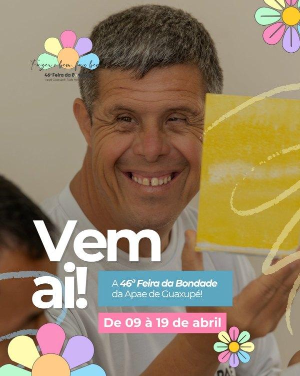 46� Feira da Bondade da APAE de Guaxup� promete dias de solidariedade e emo��o