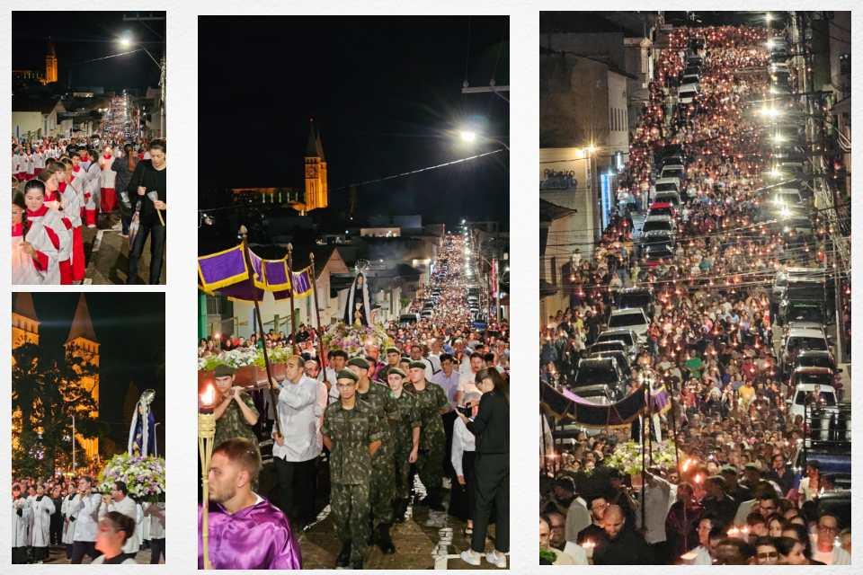 EM GUAXUP�: Reflex�o, devotamento e f� na celebra��o sobre a 