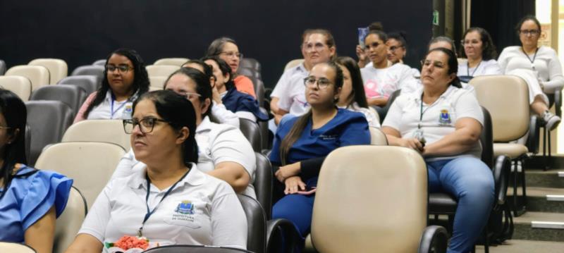 Semana da Enfermagem promove capacita��o, integra��o e homenagens a profissionais da sa�de em Guaxup�
