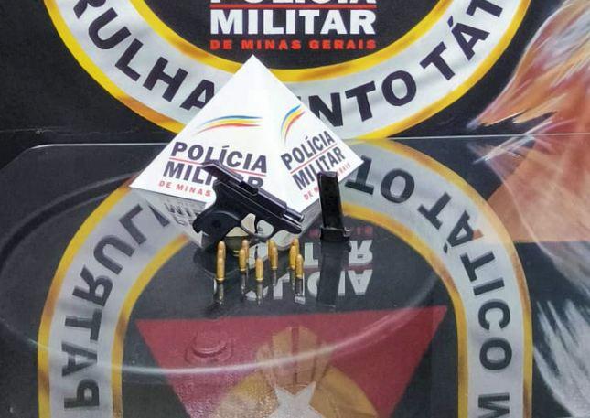 Homem � preso ap�s efetuar disparos de arma de fogo no bairro Village Para�so, em S�o Sebasti�o do Para�so