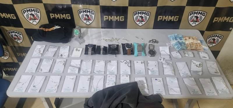 A��o r�pida da PM termina com tr�s presos e recupera��o de materiais roubados em Arceburgo