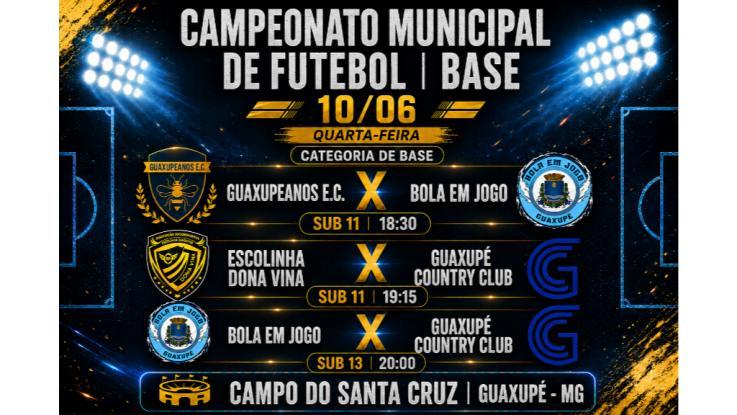 �ltima rodada do Campeonato de Futebol de Base movimentar� o Campo da Santa Cruz 