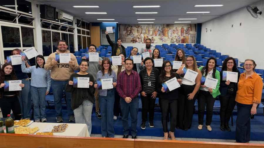 Parceria entre Unifeg e Prefeitura de Guaxup� certifica nova turma do curso gratuito de Power BI