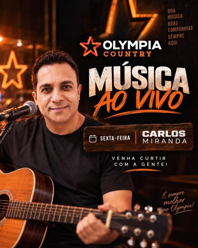 Olympia Country prepara programa��o especial para o fim de semana em Guaxup�