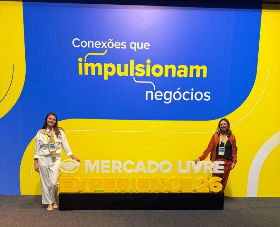 Integrantes da Guaxucabos participam do Mercado Livre Experience 2026, em S�o Paulo