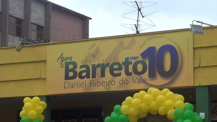 Barretinho e dr. Daniel lanam oficialmente sua campanha