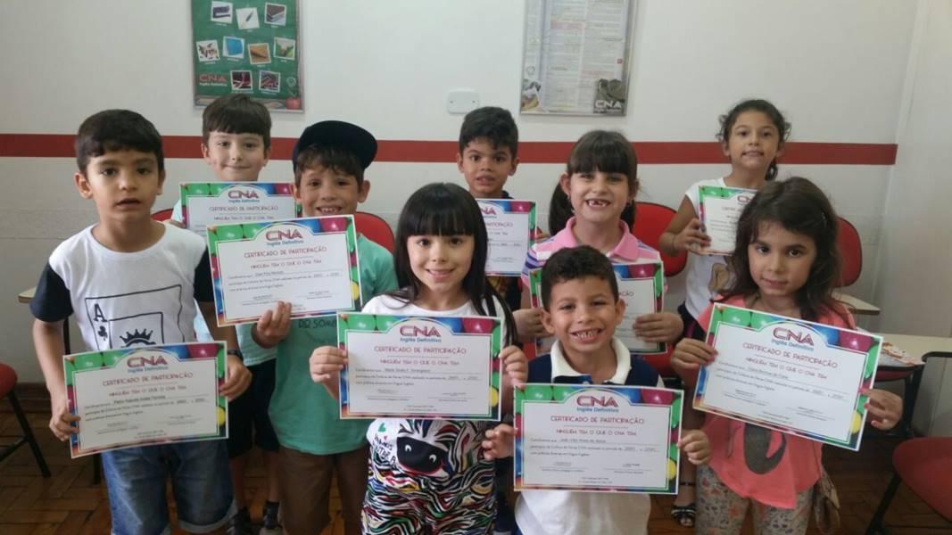 Sucesso total, colnia de frias do CNA atraiu alunos da regio