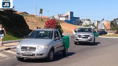 Aps missa, centenas participam de bem sucedida Procisso dos Caminhoneiros em Guaxup