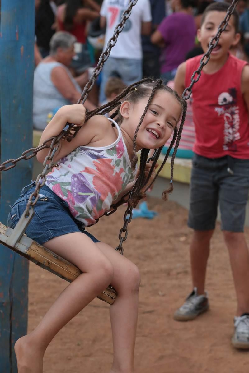 Centenas de pessoas foram  3 Festa das Crianas do Exrcito do Bem