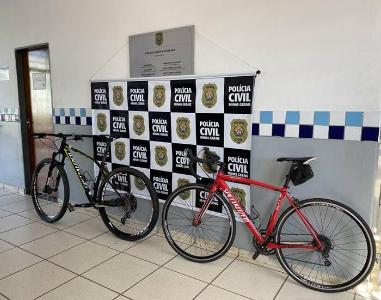 Polícia Civil recupera bicicletas de alto valor furtadas em Guaxupé