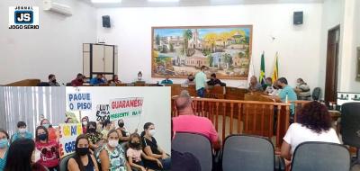 Vereadores de Guaranésia aprovam Moção de Repúdio ao Governador Zema pelo impasse com os educadores