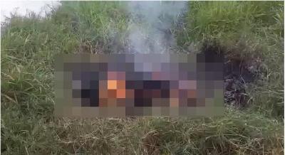 Corpo de homem é encontrado em chamas, com sinais de perfuração, na cidade de Muzambinho