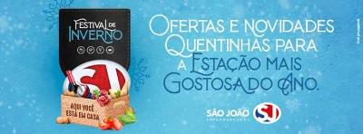 SÃO JOÃO Supermercados anuncia ainda mais ofertas especiais para aquecer nosso inverno