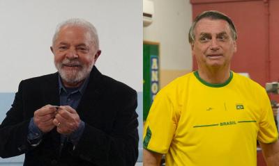 Lula, com 48%, e Bolsonaro, com 43%, vo ao segundo turno das eleies para presidente do Brasil