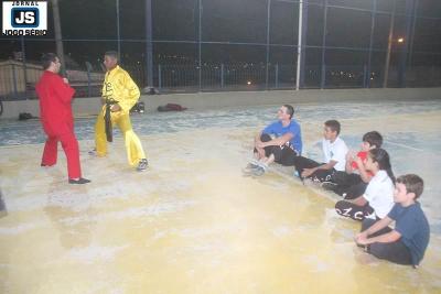 Atletas do Exército do Bem participam de avaliação de Kung Fu