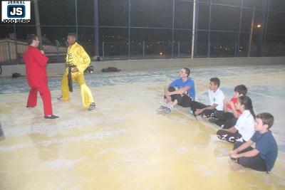 Atletas do Exrcito do Bem participam de avaliao de Kung Fu