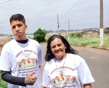 Voluntrios do Jardim Vera Cruz preparam mais uma carreata pelo Dia das Crianas