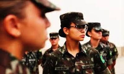 Mulheres podero se alistar no servio militar aos 18 anos